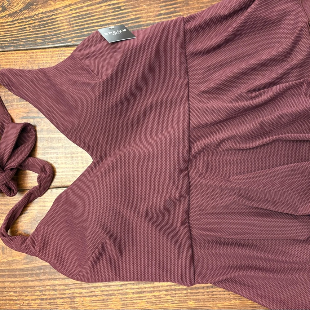SPANX Burgundy Bikini